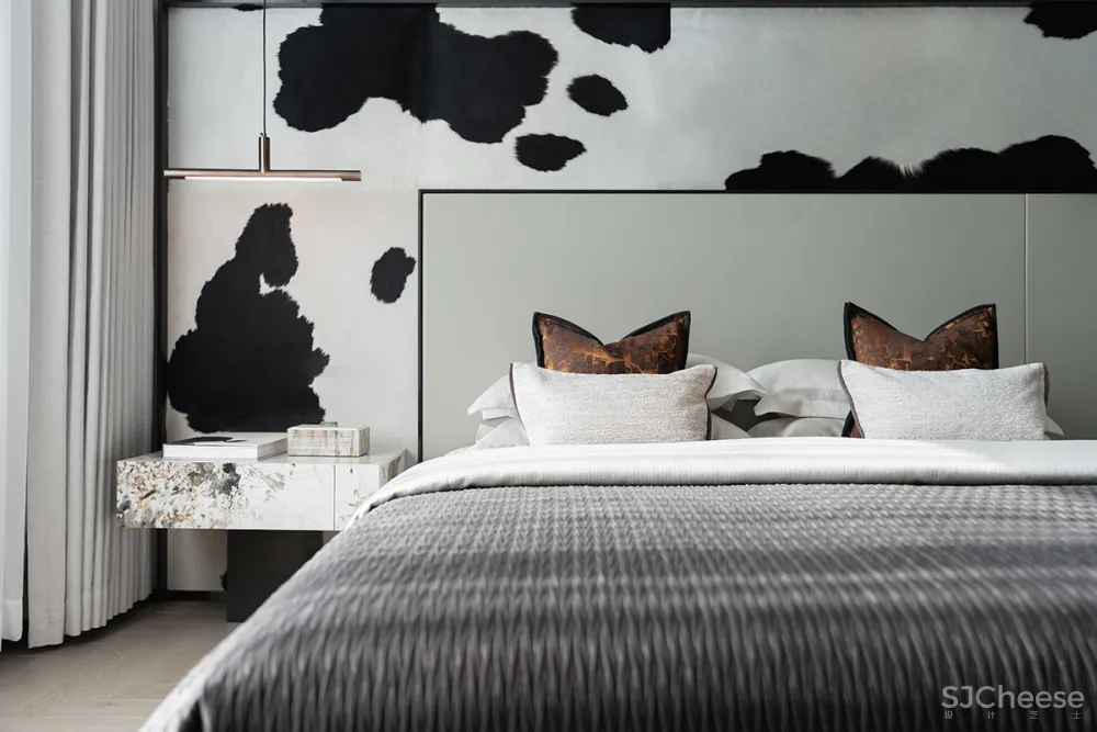 178㎡清冷色系，演绎宋代美学的简静纯粹！