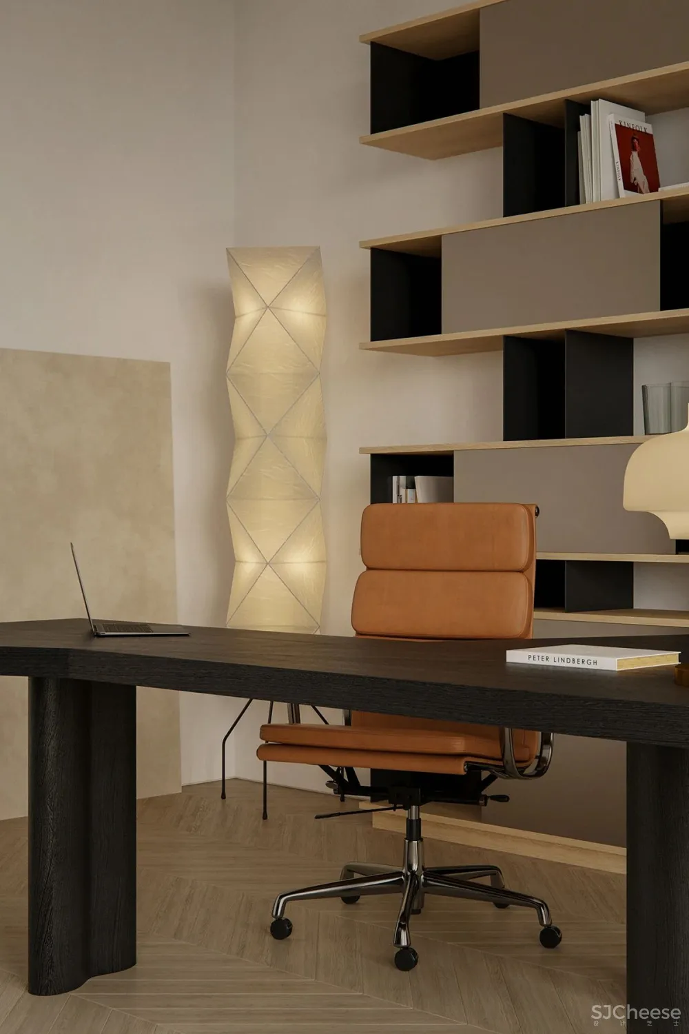 124㎡ 一室一厅,从客厅到卧室都很有格调