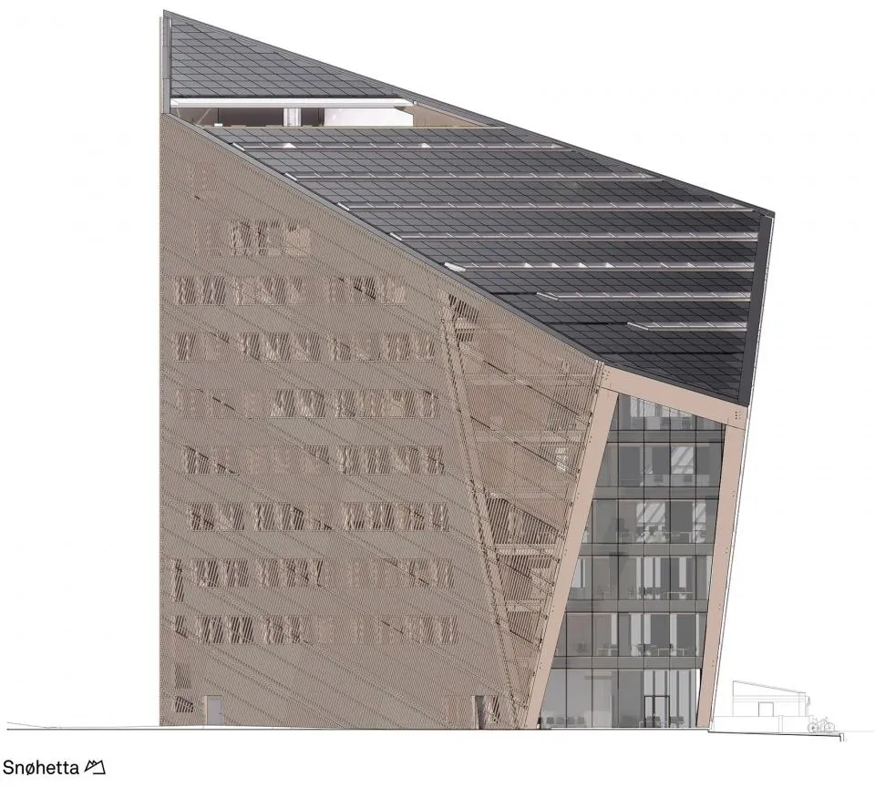 新作 未来办公空间的可持续设计范例 Powerhouse Telemark能源大楼 Snøhetta