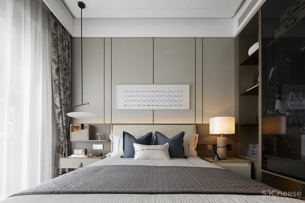 岳蒙:一抹幽蓝,韵染留白!