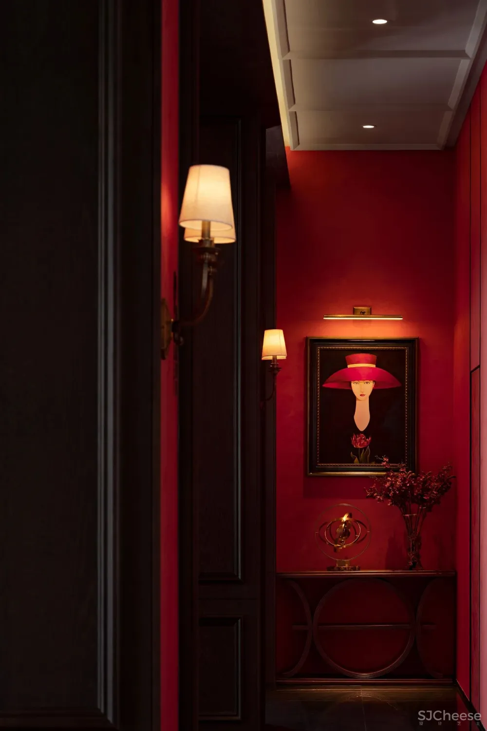 明德设计丨郑州万科荣成云图售楼处:英式古典的当代演绎