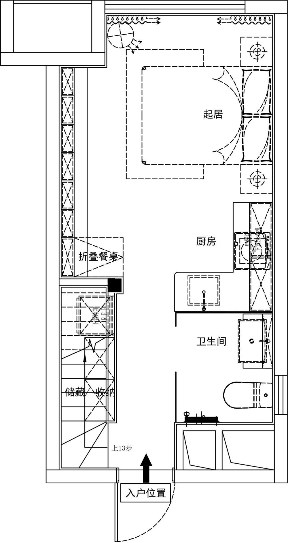 60㎡小户型Loft如何装成大House丨DESIO DESIGN