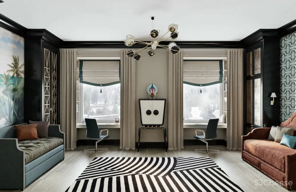 【搭-配】优雅是她的性格，臻品清新美式设计 Parsifal Design Studio