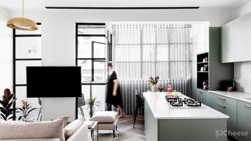 一间被人遗忘的包豪斯式公寓重获新生