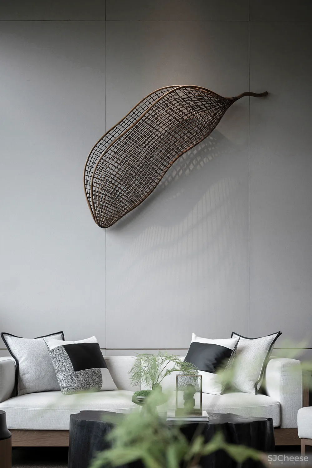 吴文粒:2500㎡中式售楼处,珑廷风雅韵,隐归禅深处!