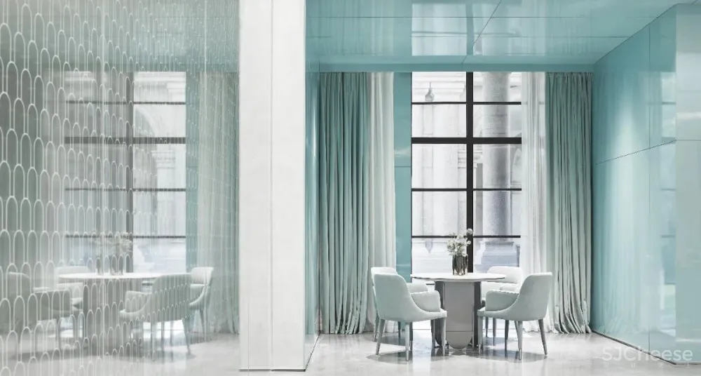 居其美业.戴昆新作 泰州「华润置地中心.悦府」售楼处设计