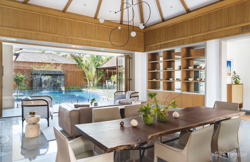 700㎡度假私宅,满满三亚阳光收进家