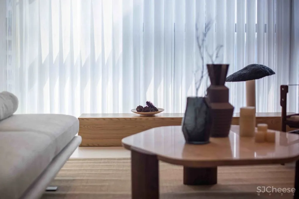 自然原木质感,品味现代简约的自然禅意 云行设计