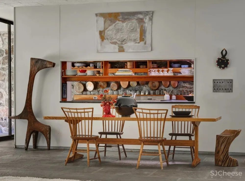 艺术与设计融合在艾略特·诺耶斯的现代住宅中