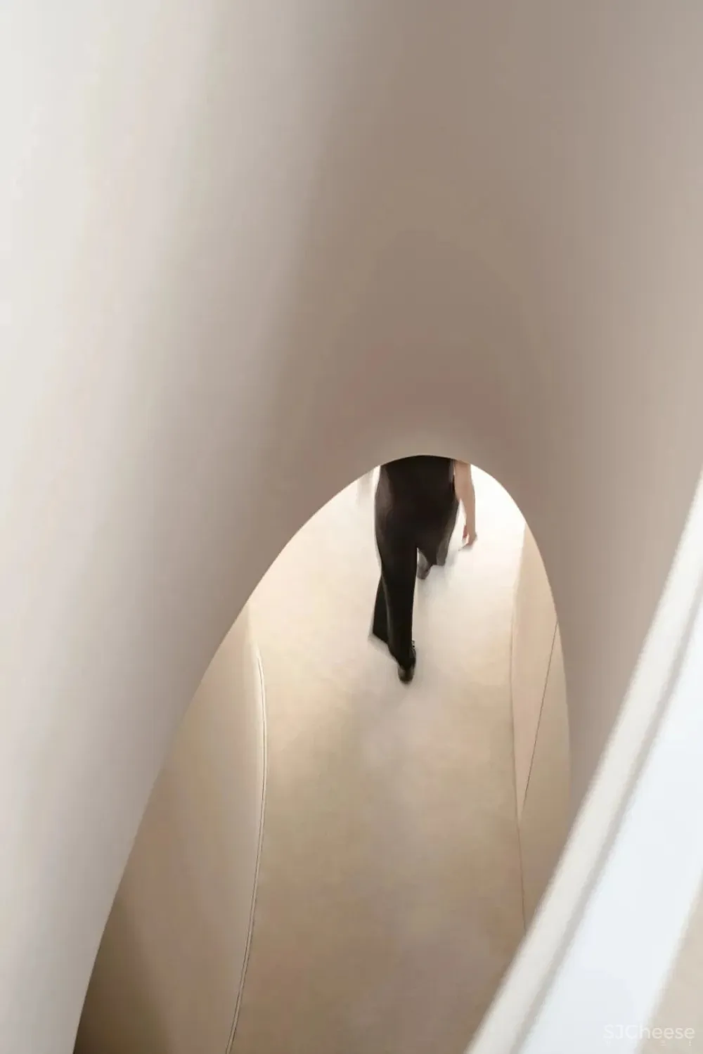 流线的自然永恒 婚纱高定艺术空间 尔我空间设计