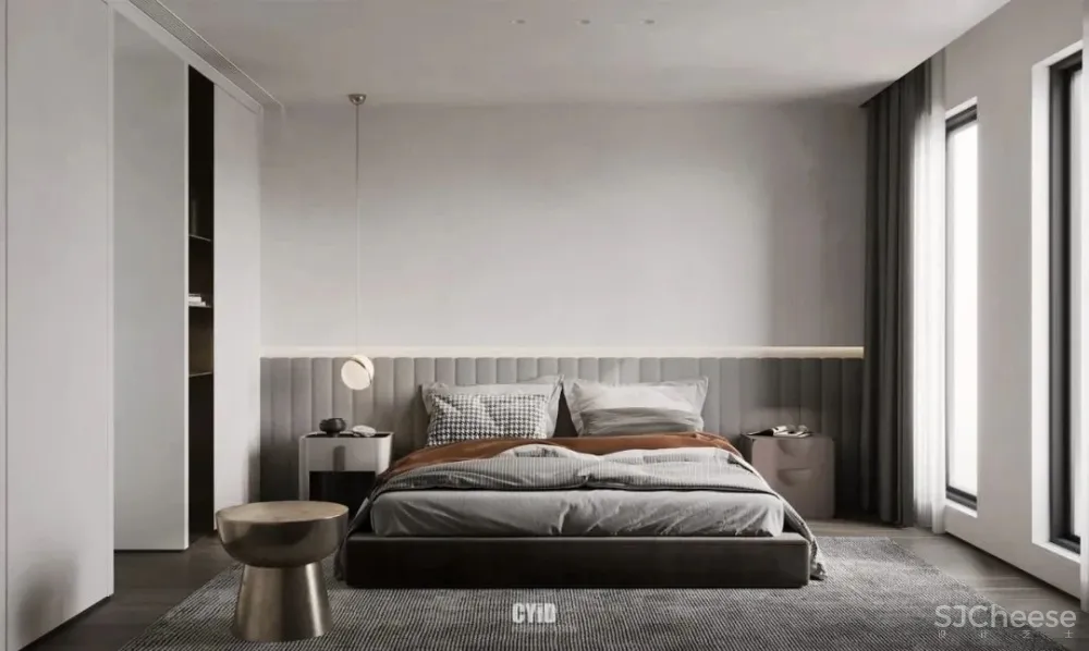 极简白 体块感，优雅现代的艺术大宅