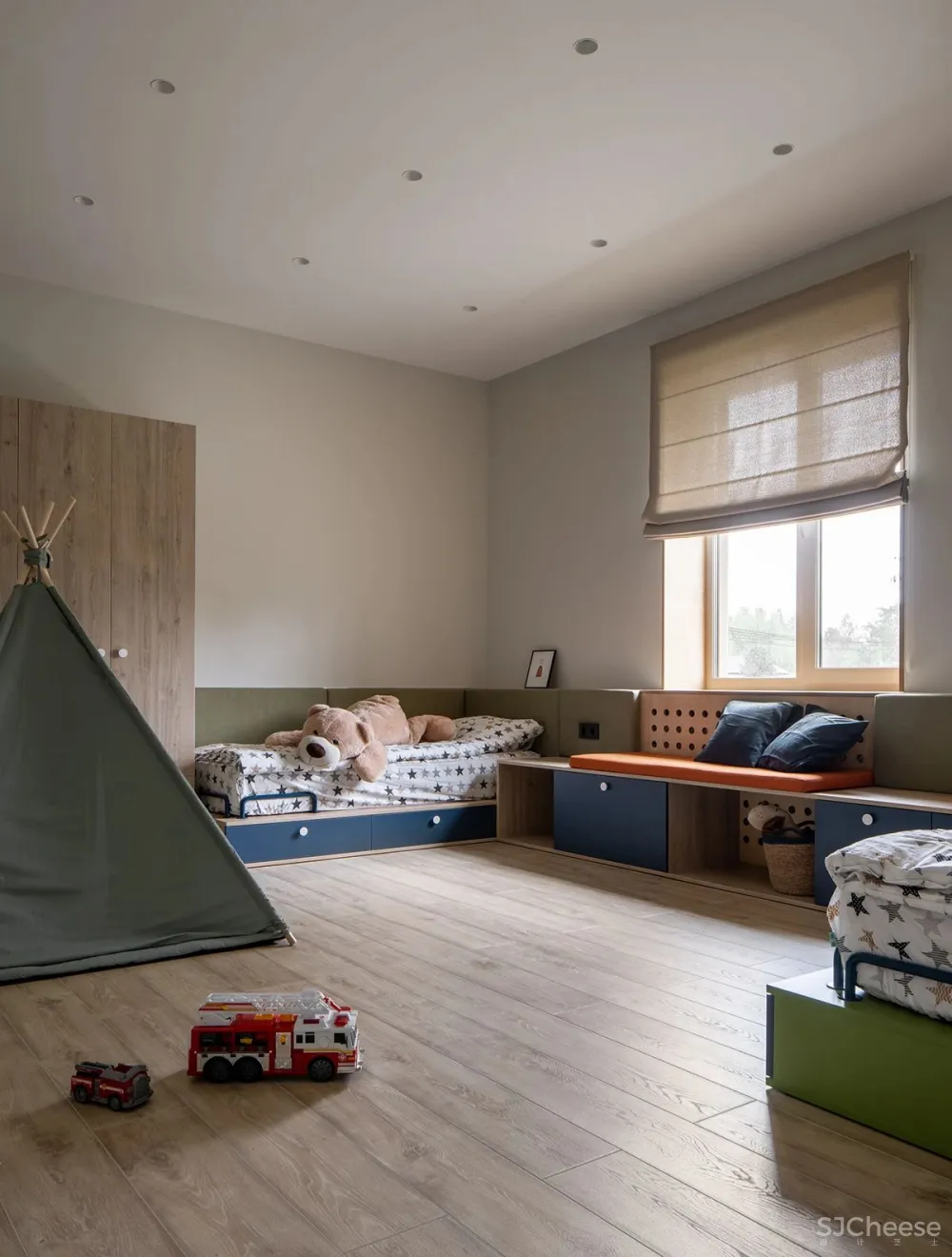 450㎡二层别墅,纯朴自然!