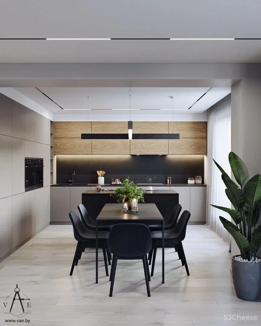 70㎡简约私宅,精简凝练!