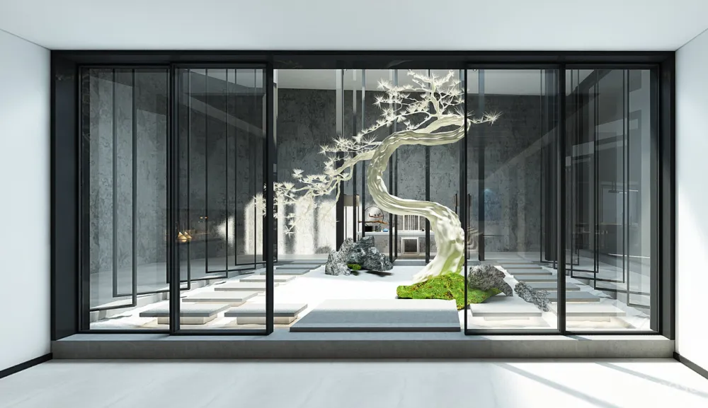 安定案例 | 精筑大方之宅 以奢阔尺度重新定义自然