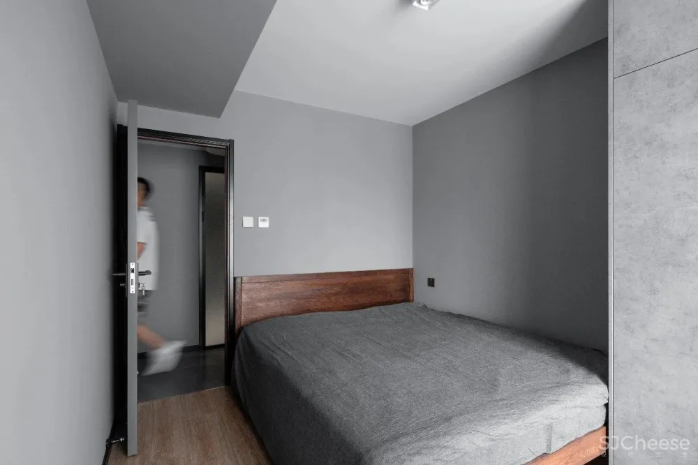 无主灯设计、高级灰撞色，这个家太有范 久栖设计