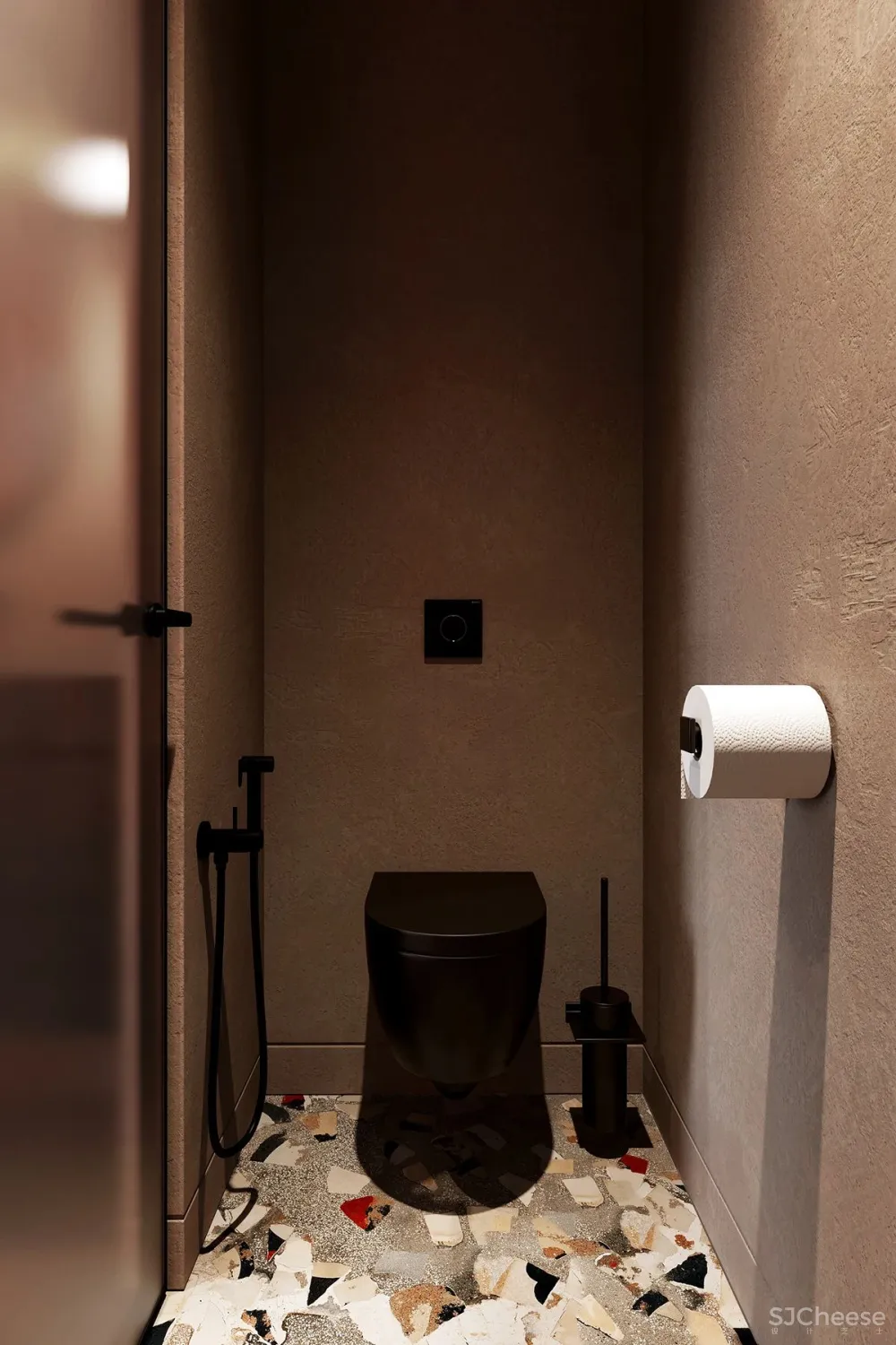 114㎡ 只做一室一厅，三开间的横厅太豪华了！