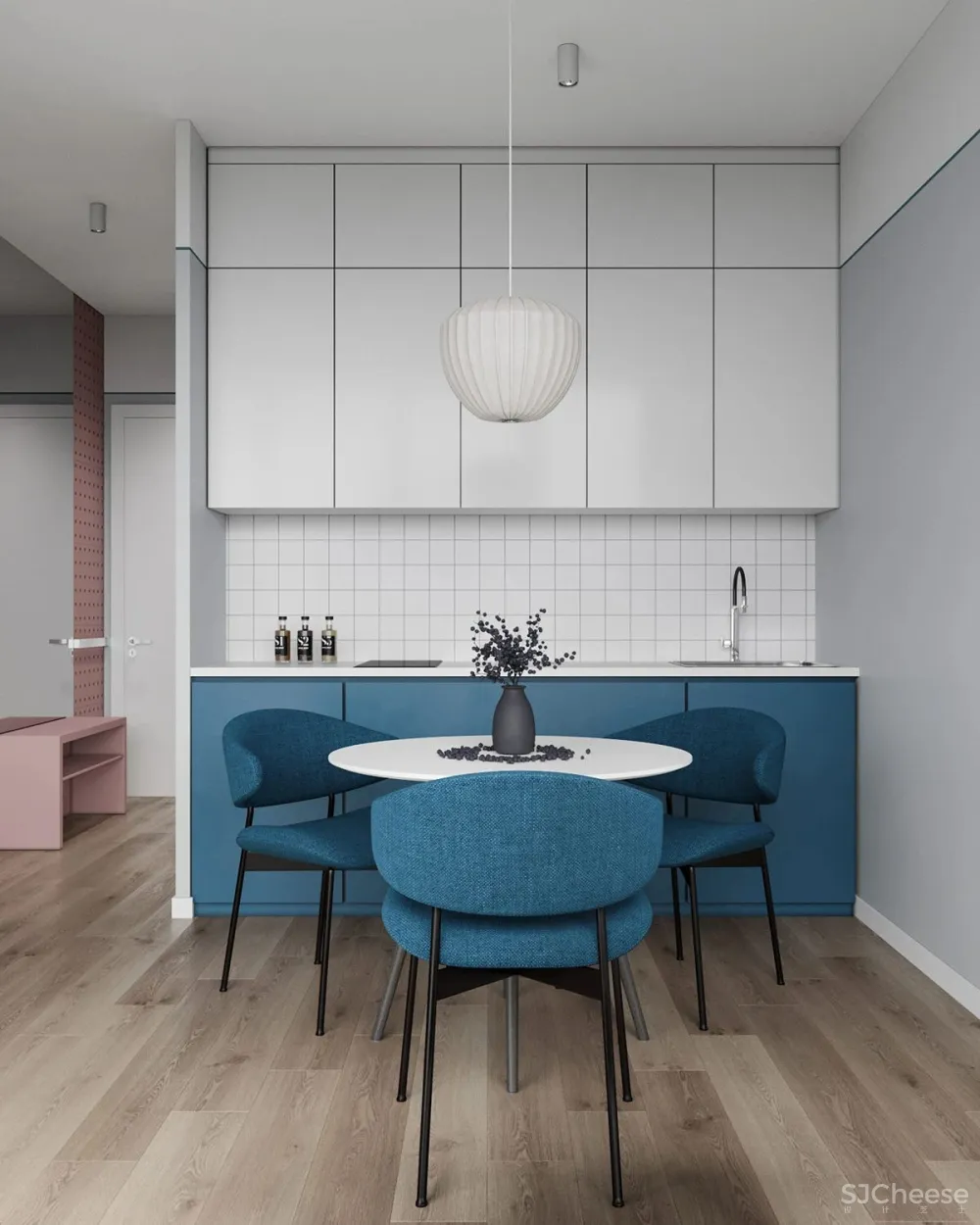 Color Visual梦幻蓝粉设计