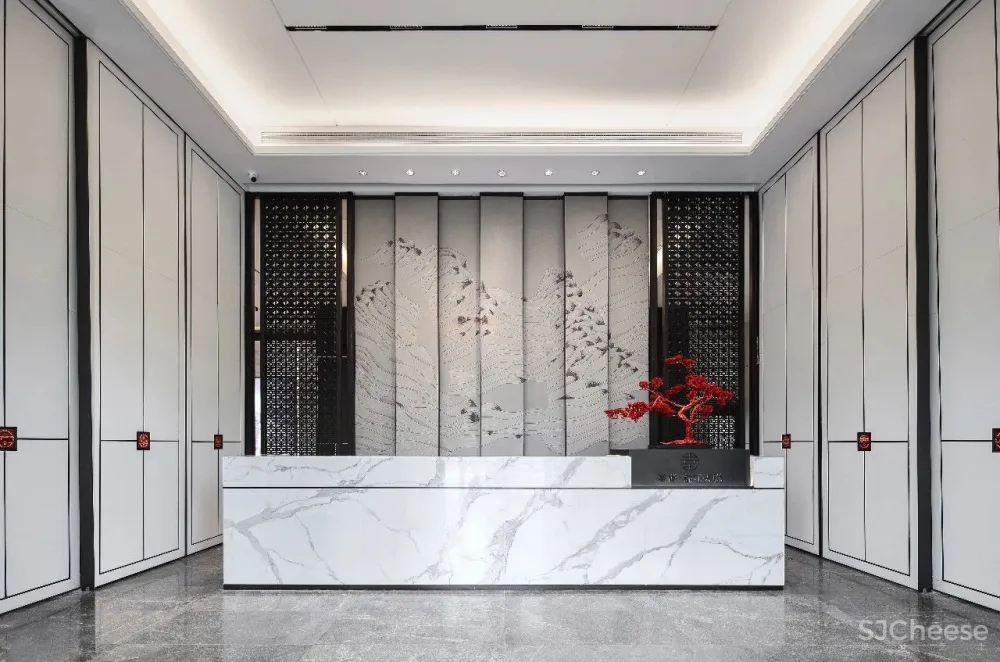 高级黑 中国红,曲直方圆之间的至简至美!