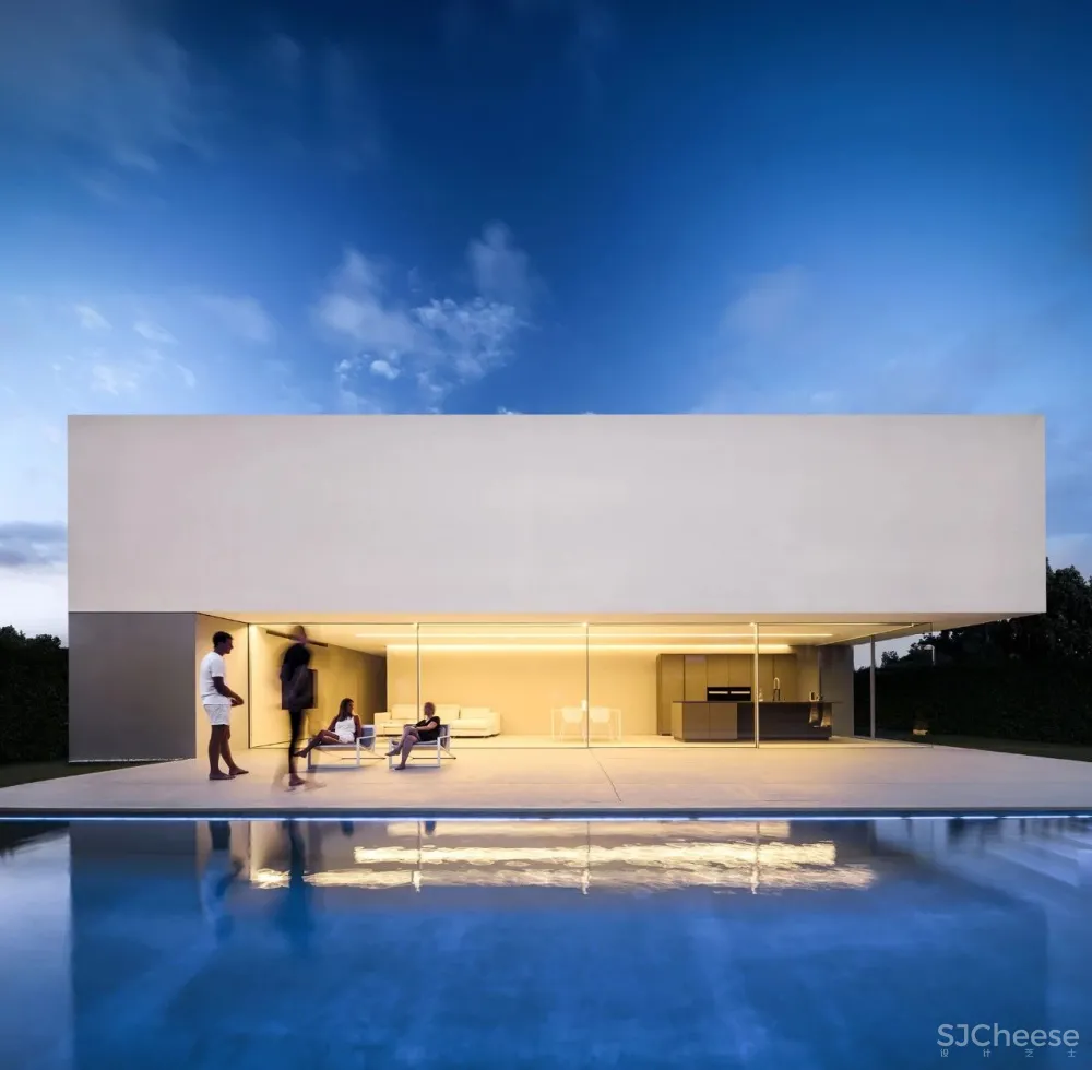 西班牙别墅，用极简成就唯美！