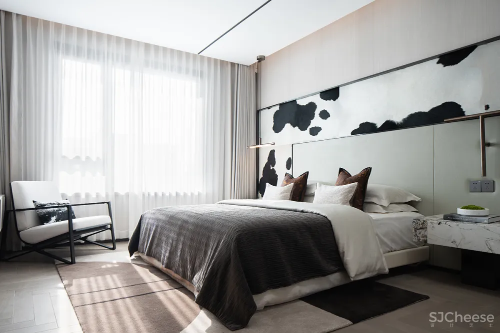 178㎡清冷色系，演绎宋代美学的简静纯粹！