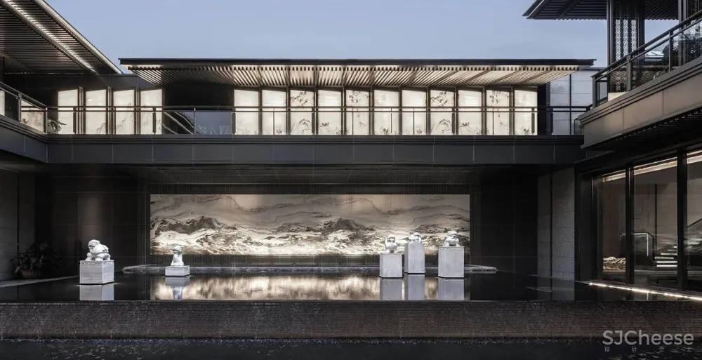 布鲁盟设计丨常州新城璞樾春秋售楼处 :典雅东方,借古开今