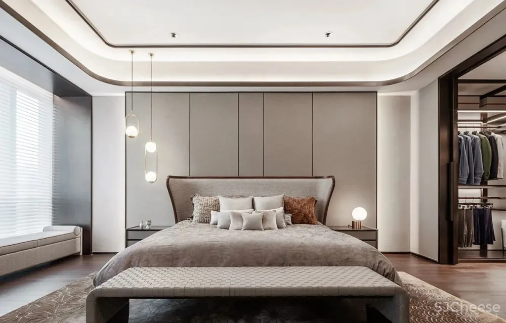 朱周空间设计丨重庆来福士:350米云端豪宅样板间设计!