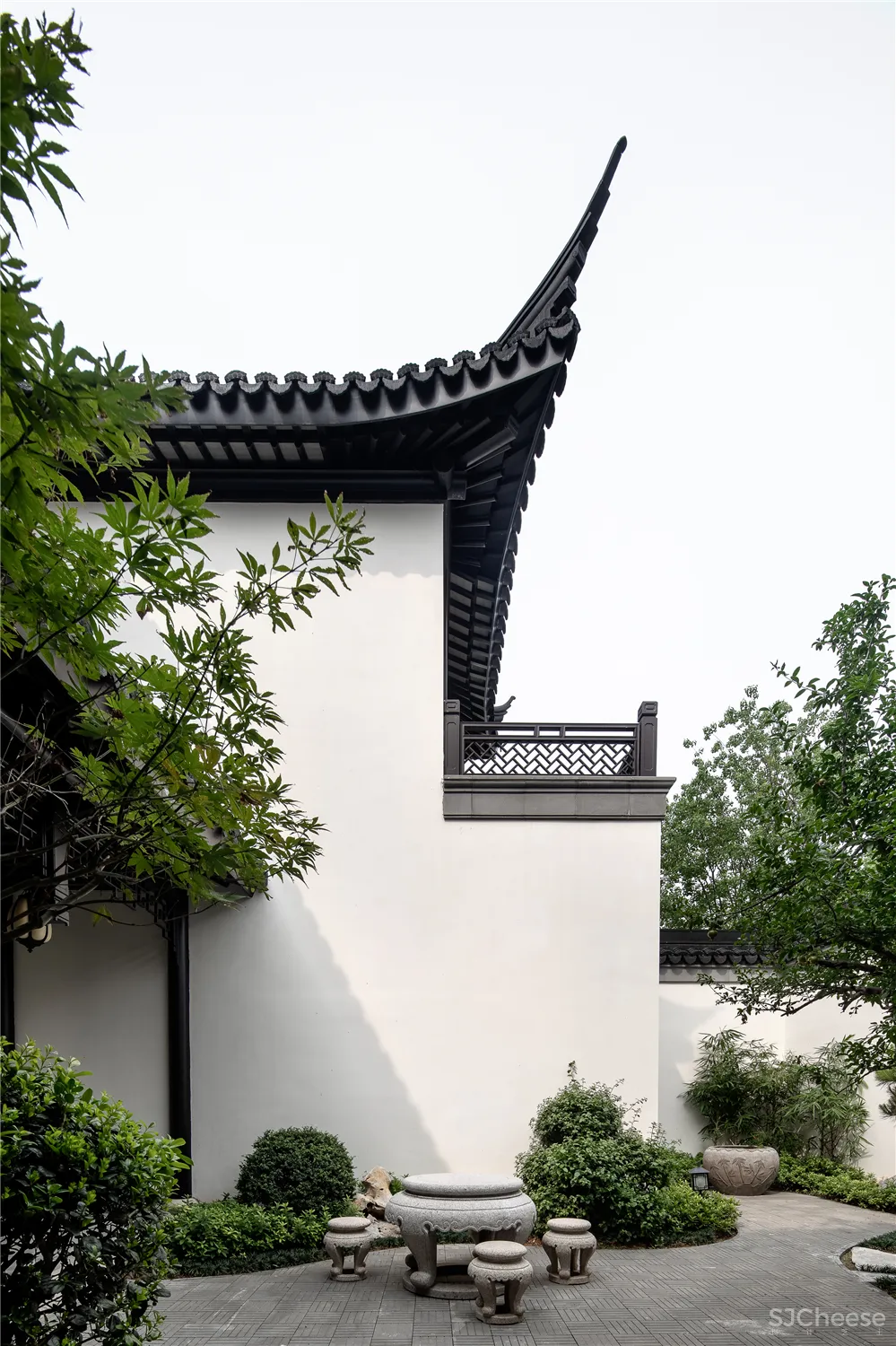 都说院子还是中国的美,这个项目再次示范中式院落如何复刻