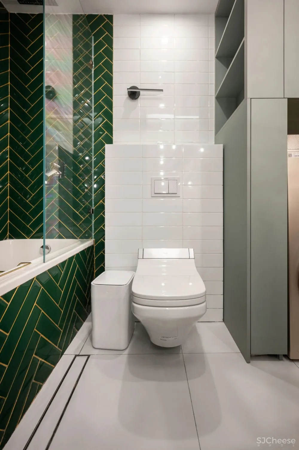 上海前滩女律师80㎡家!硬生生把“红配绿”,装成了你住不起的样子!