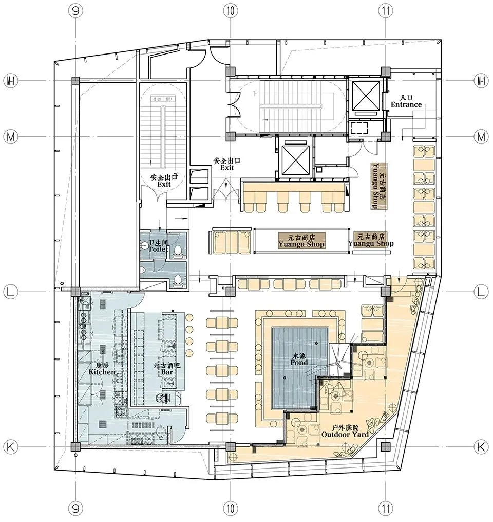 北京太古里 元古本店:自然恬静的净化心灵之地 元古集团无之设计