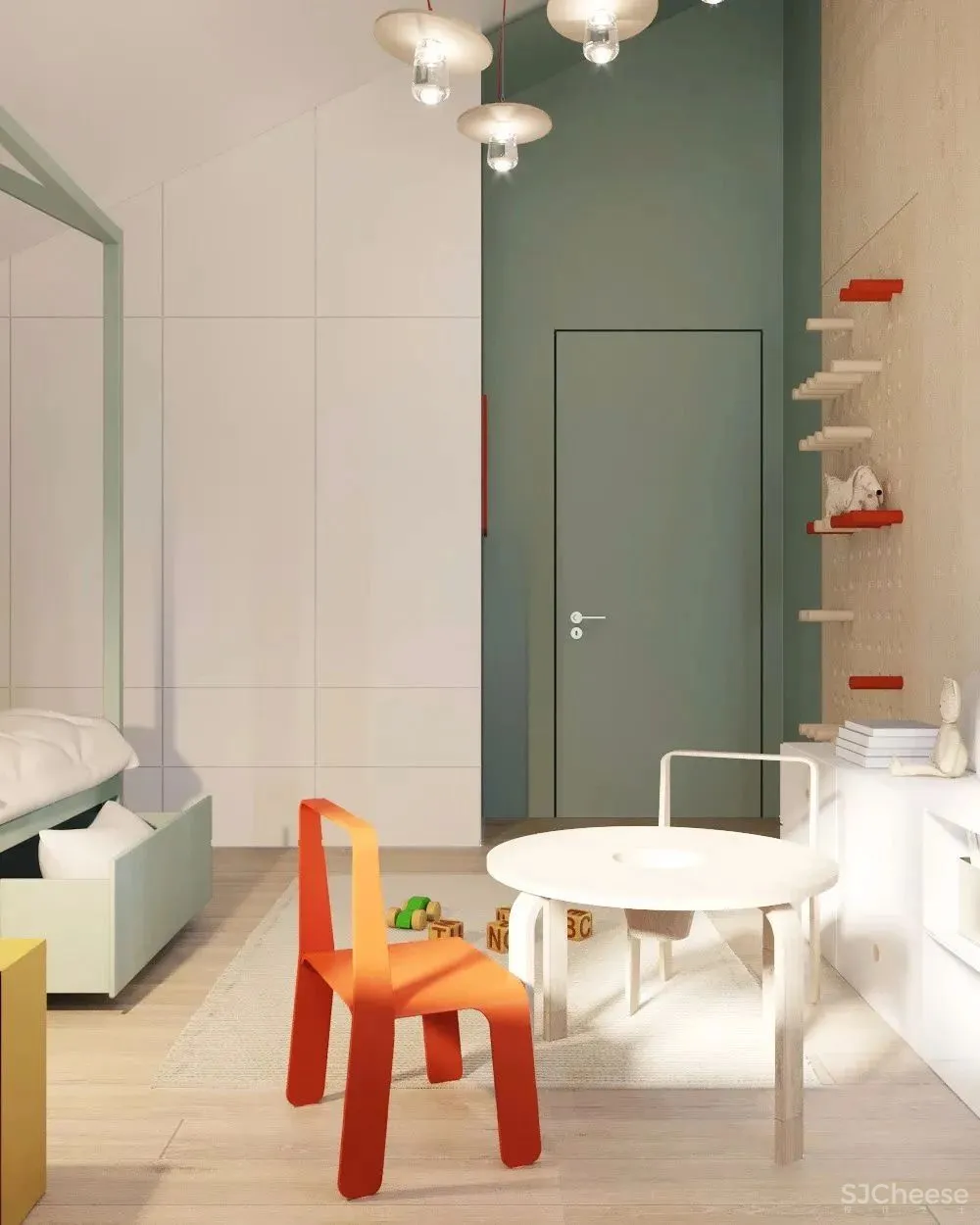 高明度色彩的碰撞,圆你一个时尚家居梦!