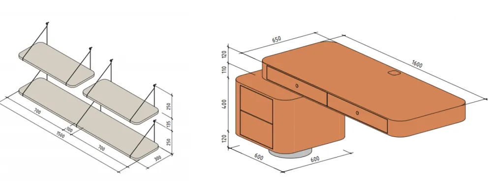 114㎡两居室,量身定制的家具颜值高又实用