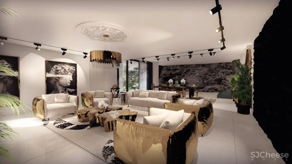 顶奢家具、岛屿住宅、私人直升机场，妥妥的人生巅峰！