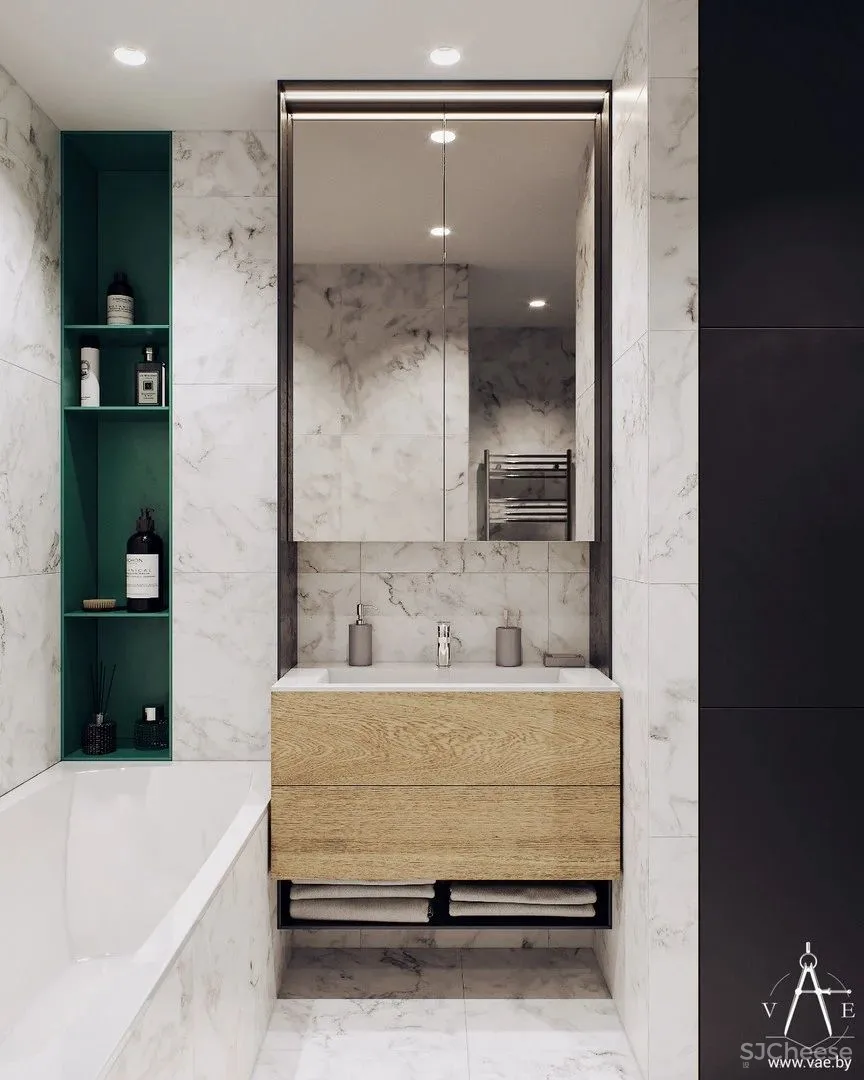 70㎡简约私宅,精简凝练!