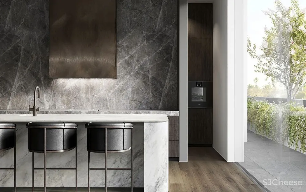 他做的公寓楼看起来像别墅,10套大平层户型还不一样,干净有格调的简约风太美了!