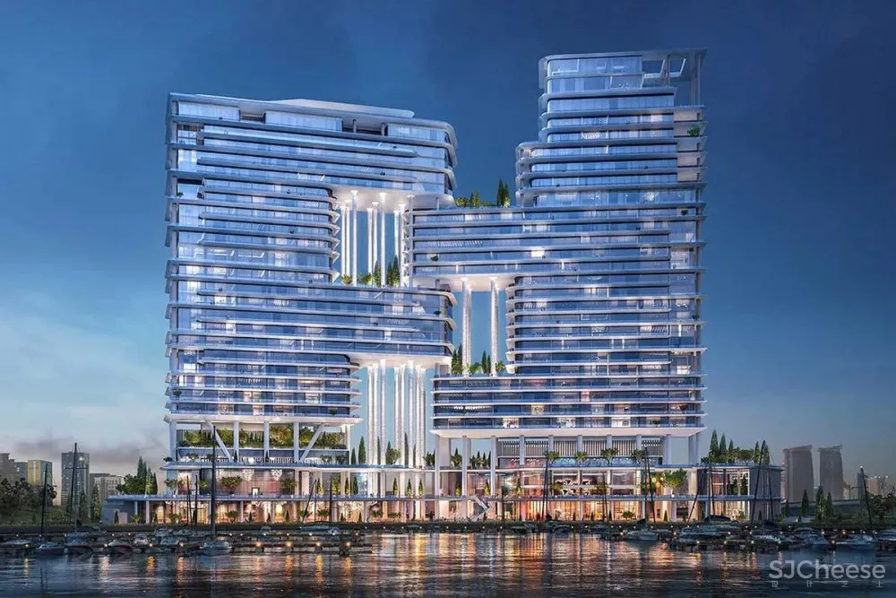 看看迪拜大平层,32层只有39套公寓,这配置是真奢华!