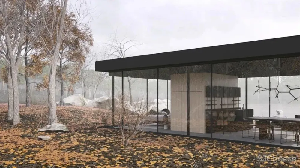 打破常规的房子,屋顶加个仰角引光入室,这样的自建房太有创意了!