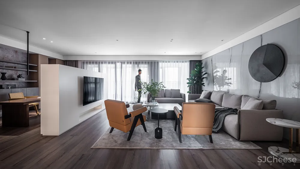 265㎡简约私宅,少就是多,简洁就是丰富!