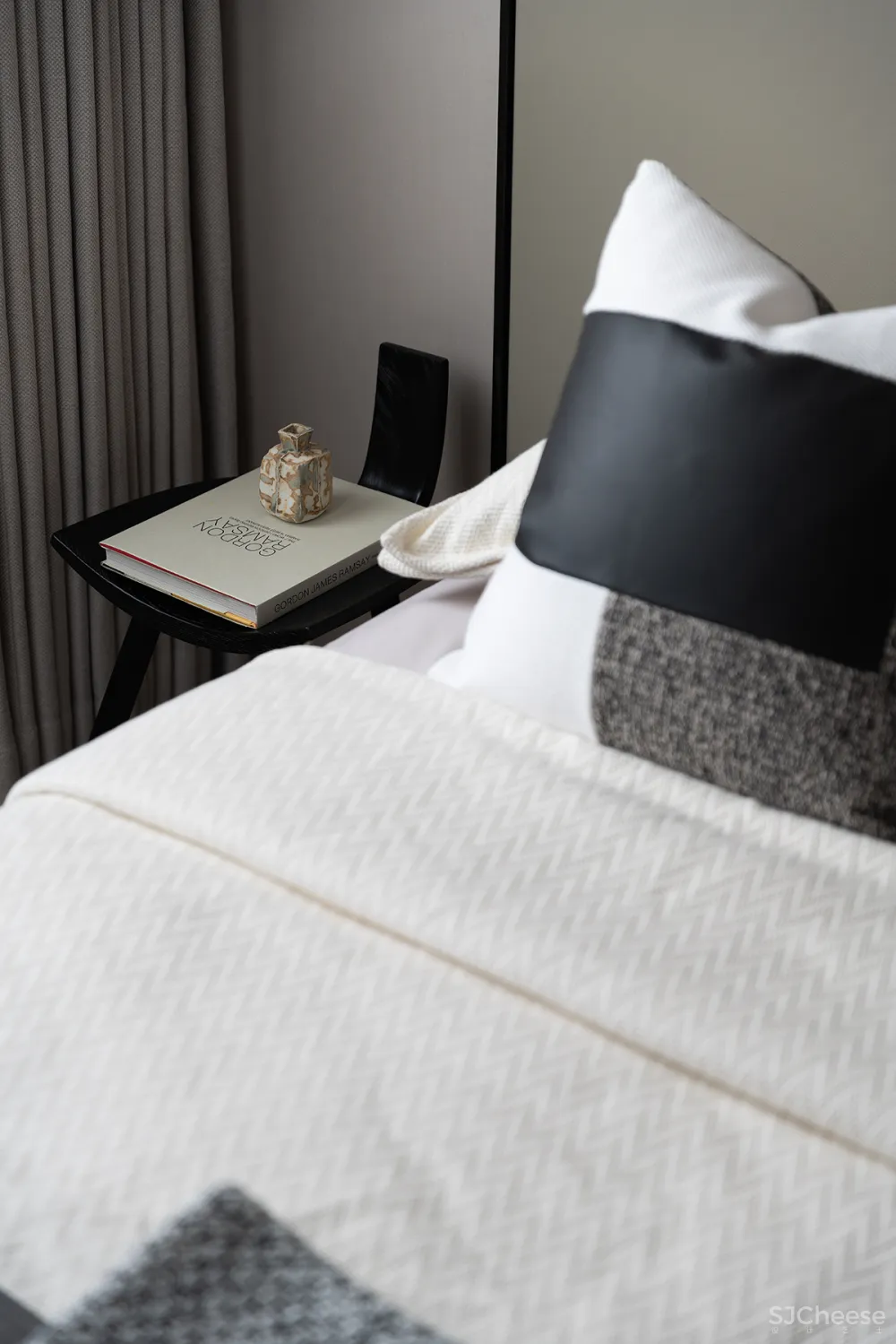 178㎡清冷色系，演绎宋代美学的简静纯粹！