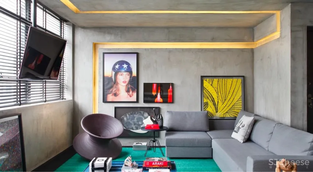 诱惑空间超Cool混凝土设计