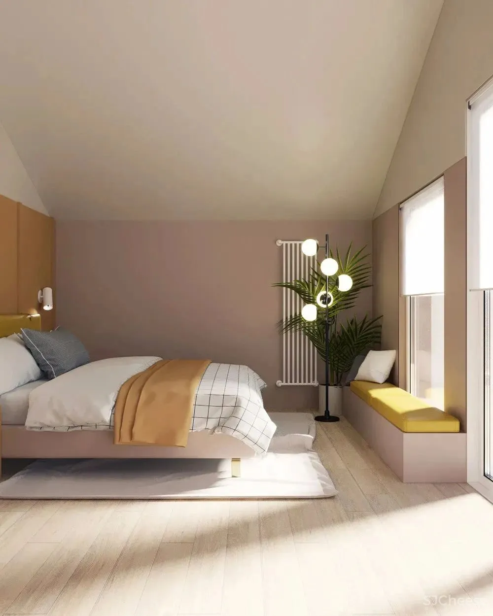 高明度色彩的碰撞,圆你一个时尚家居梦!