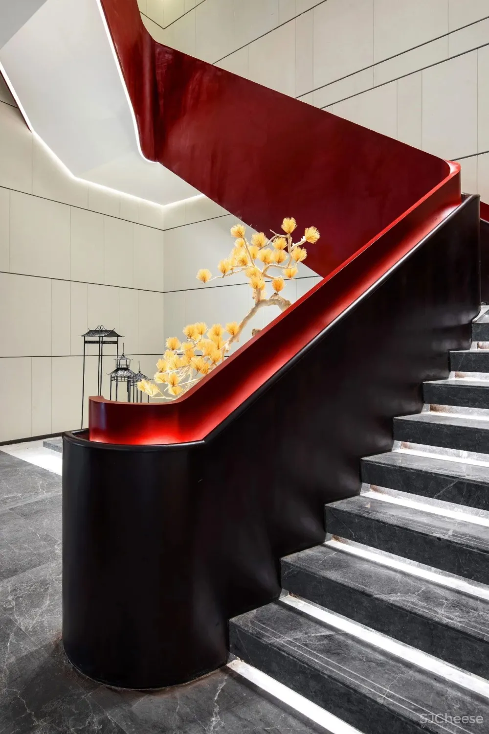 高级黑 中国红,曲直方圆之间的至简至美!