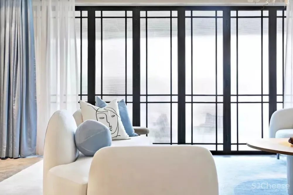 满满的设计亮点!319㎡样板间,全是知识点