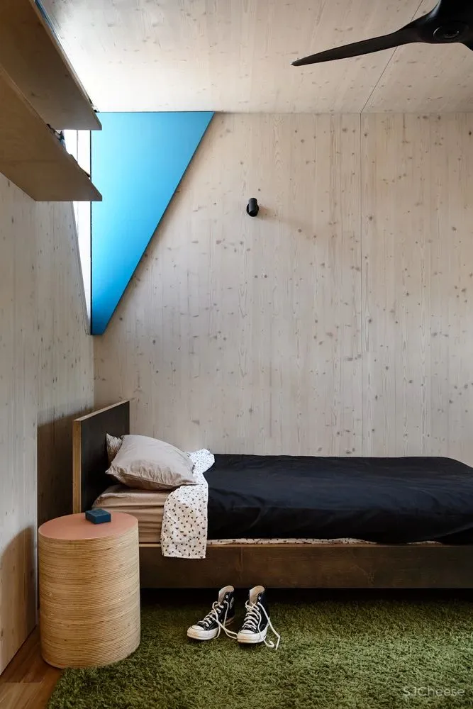 285㎡ 趣味住宅,攀岩、网床、滑梯一个都不少