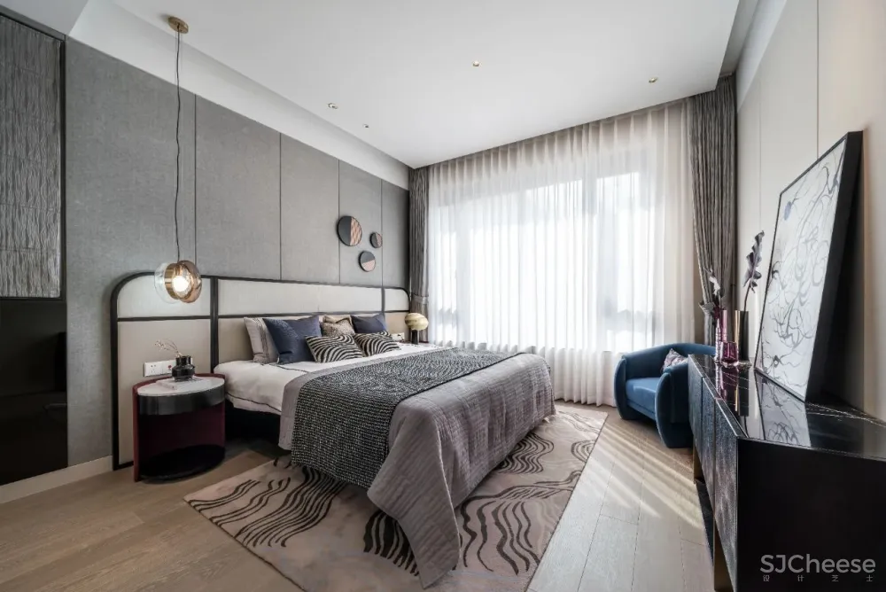 李益中新作 浙江金华「中天·云望」550平联排别墅样板间