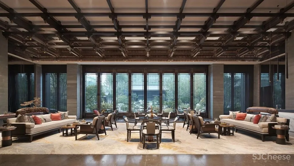 【创时空设计新作】以地为宣纸水为墨，写意东方山水画！