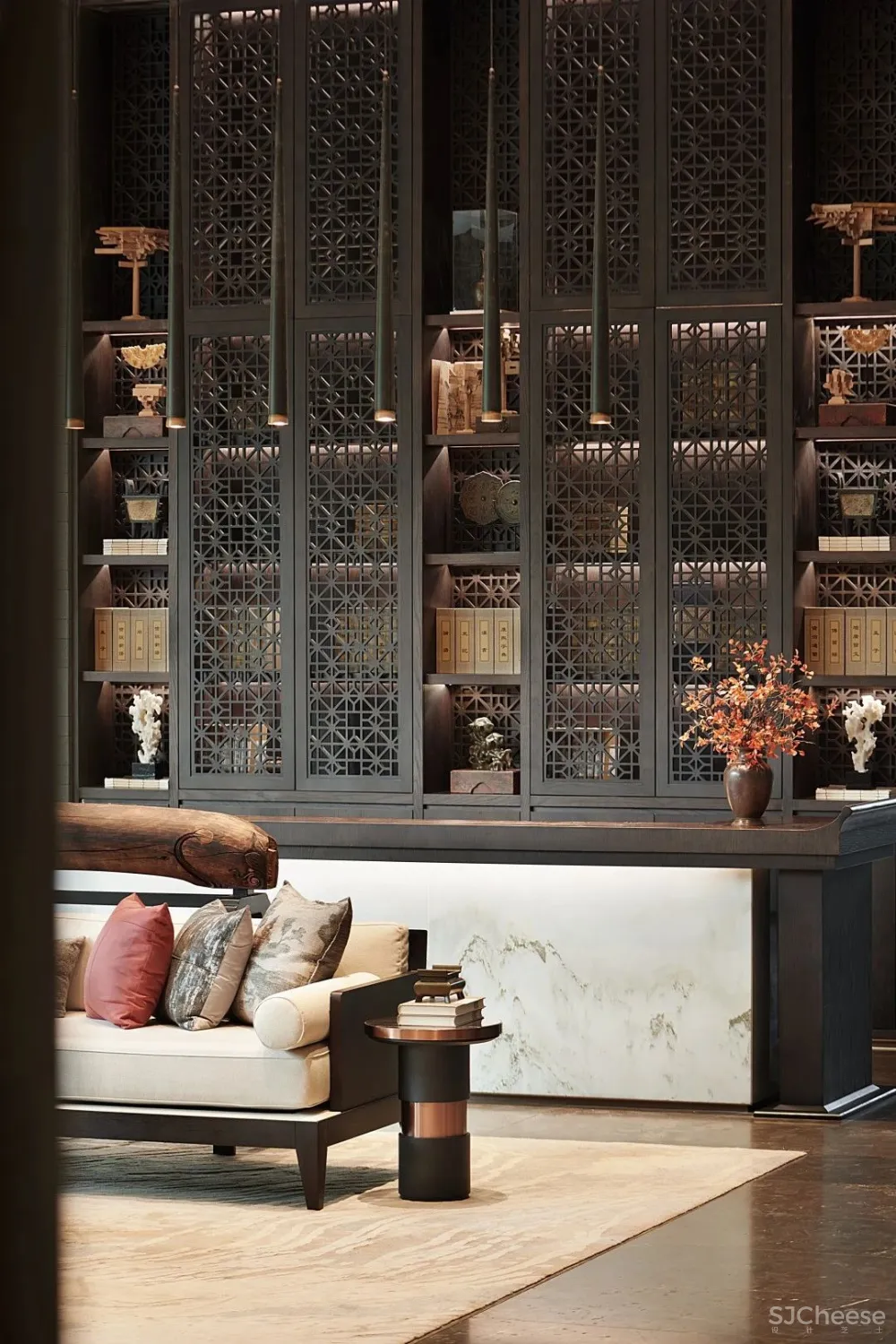 【创时空设计新作】以地为宣纸水为墨，写意东方山水画！