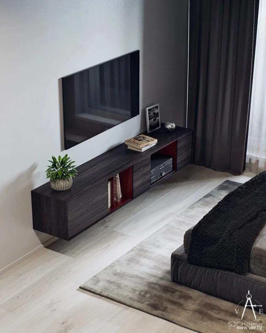 70㎡简约私宅,精简凝练!