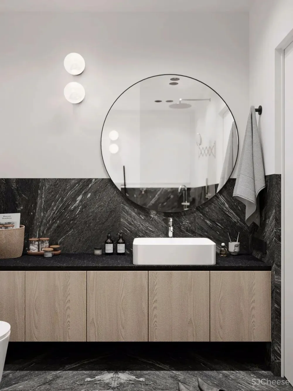 78㎡还能拥有超大落地镜？各种pose随你拍拍拍！