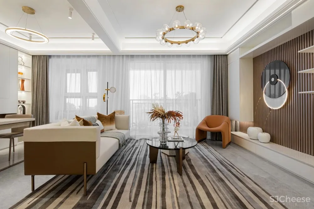 乐尚设计丨吴江信坤望湖四季样板间