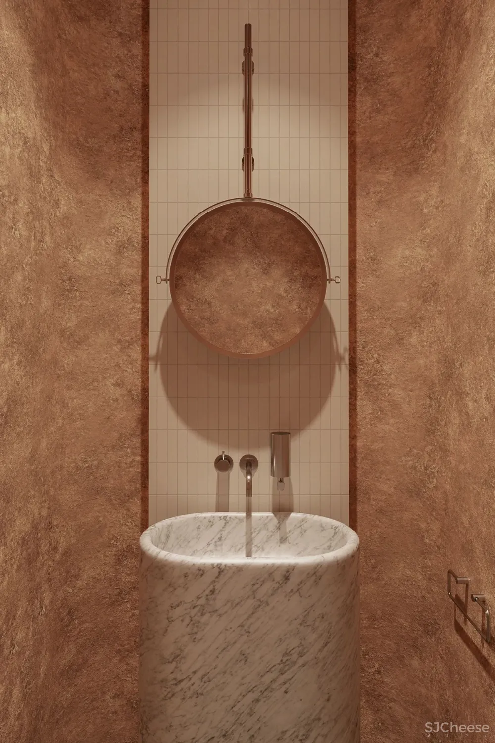 124㎡ 一室一厅,从客厅到卧室都很有格调